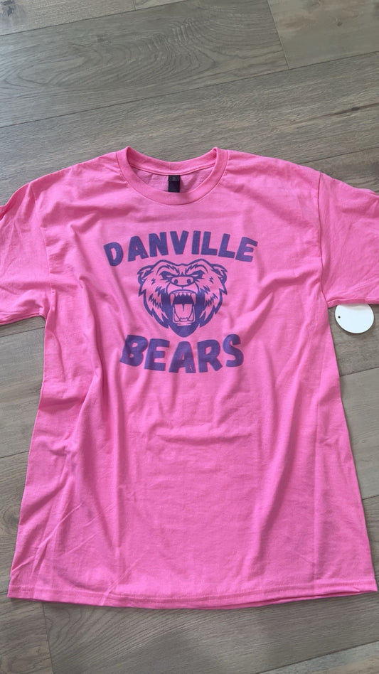 Danville Bears Pink Tee