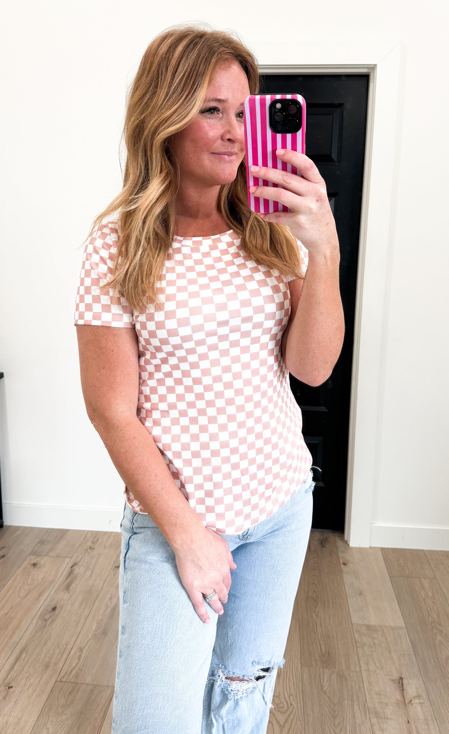 Checkered Short Sleeve