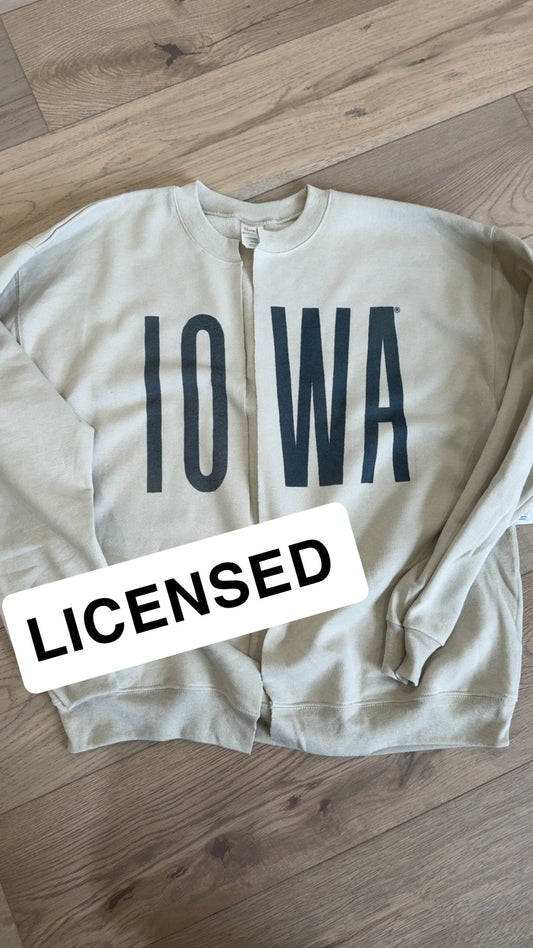 Hand Cut IOWA Cardigan