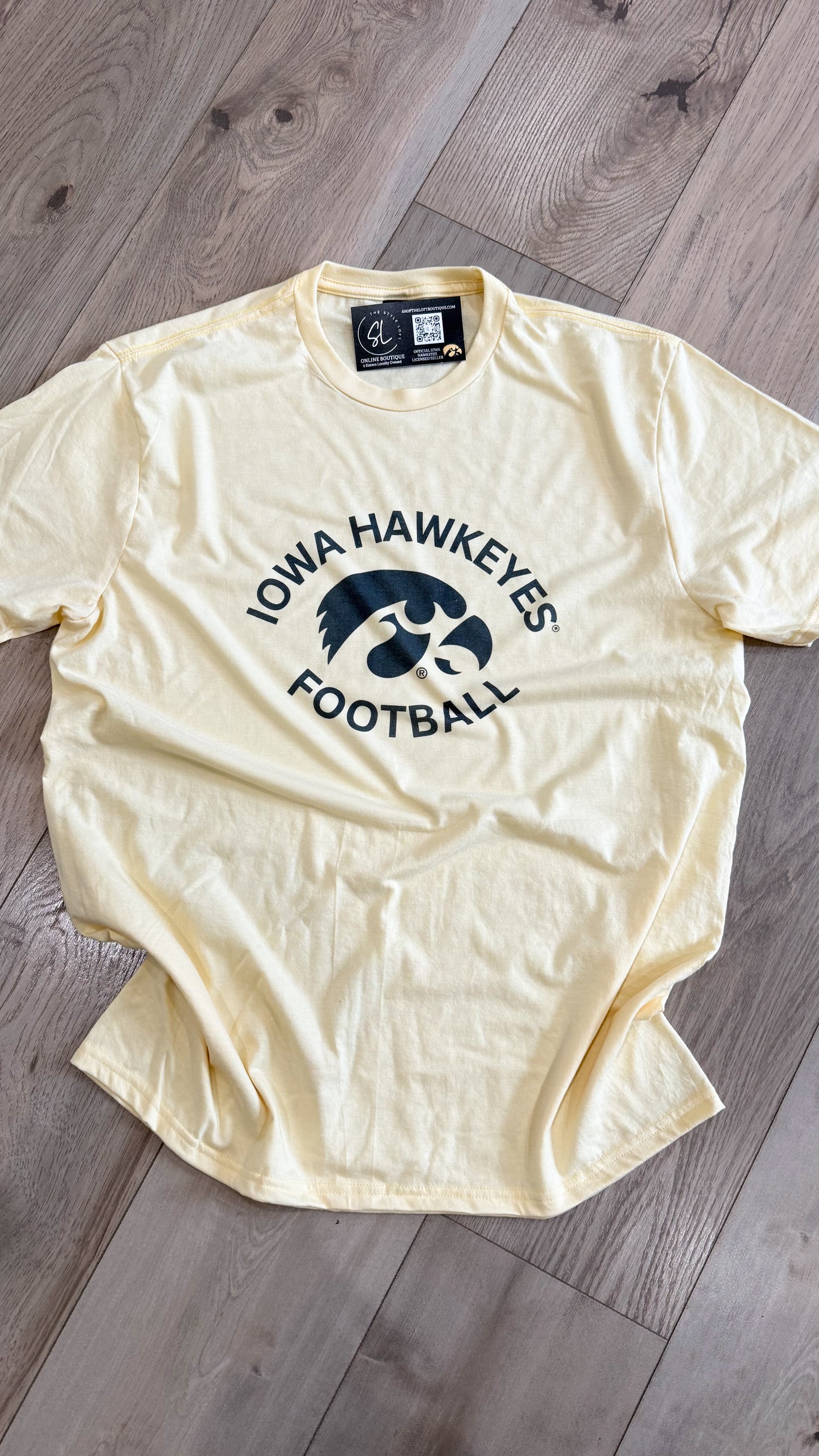 Iowa Hawkeyes Football Graphic
