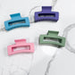 4 Piece Open Square Hair Clips