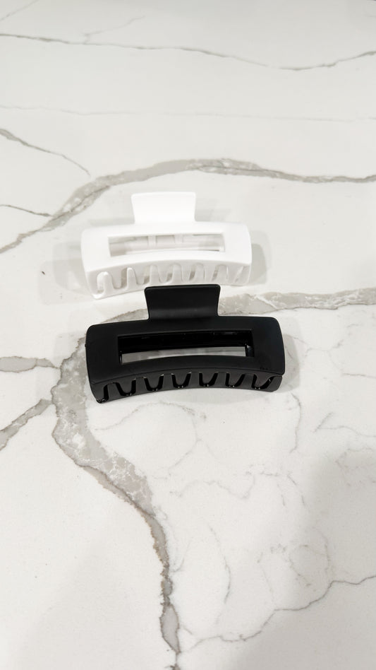 2 Piece Silicone Hair Clips