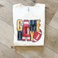 Football Game Day Graphic