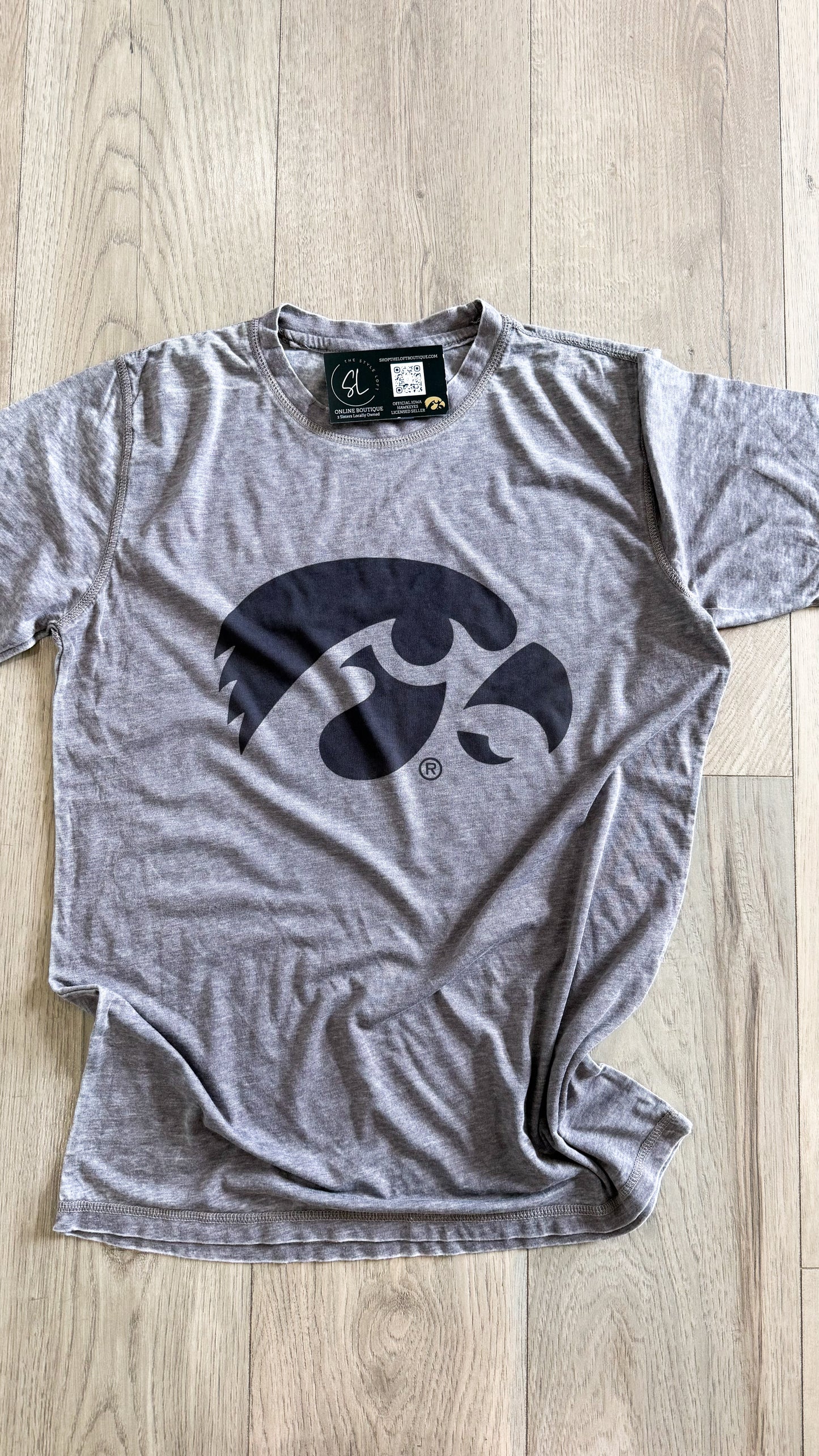 Burnout Iowa Hawk Graphic