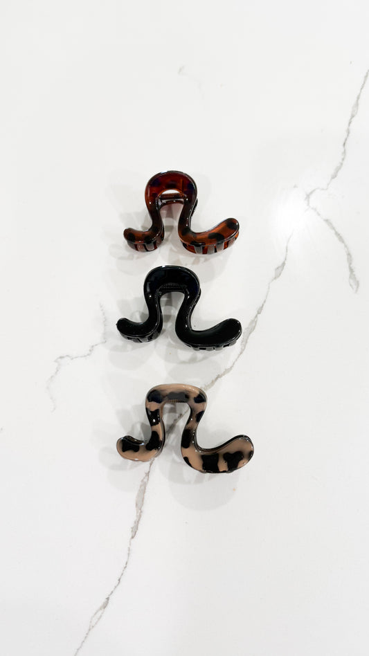 3 Piece Wave Hair Clips