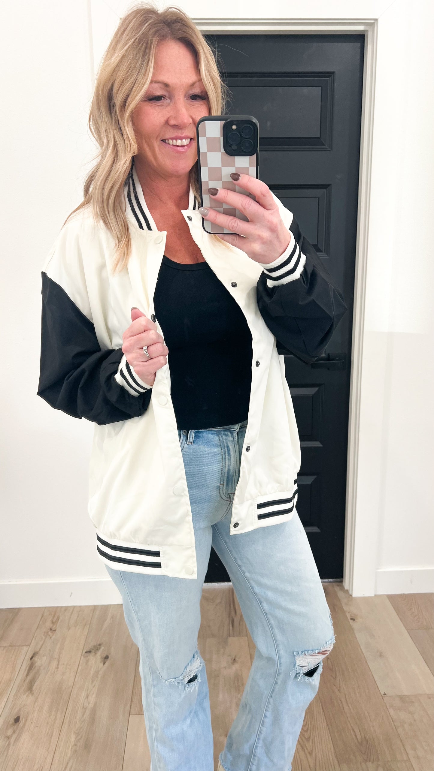 Trendy Bomber Jacket