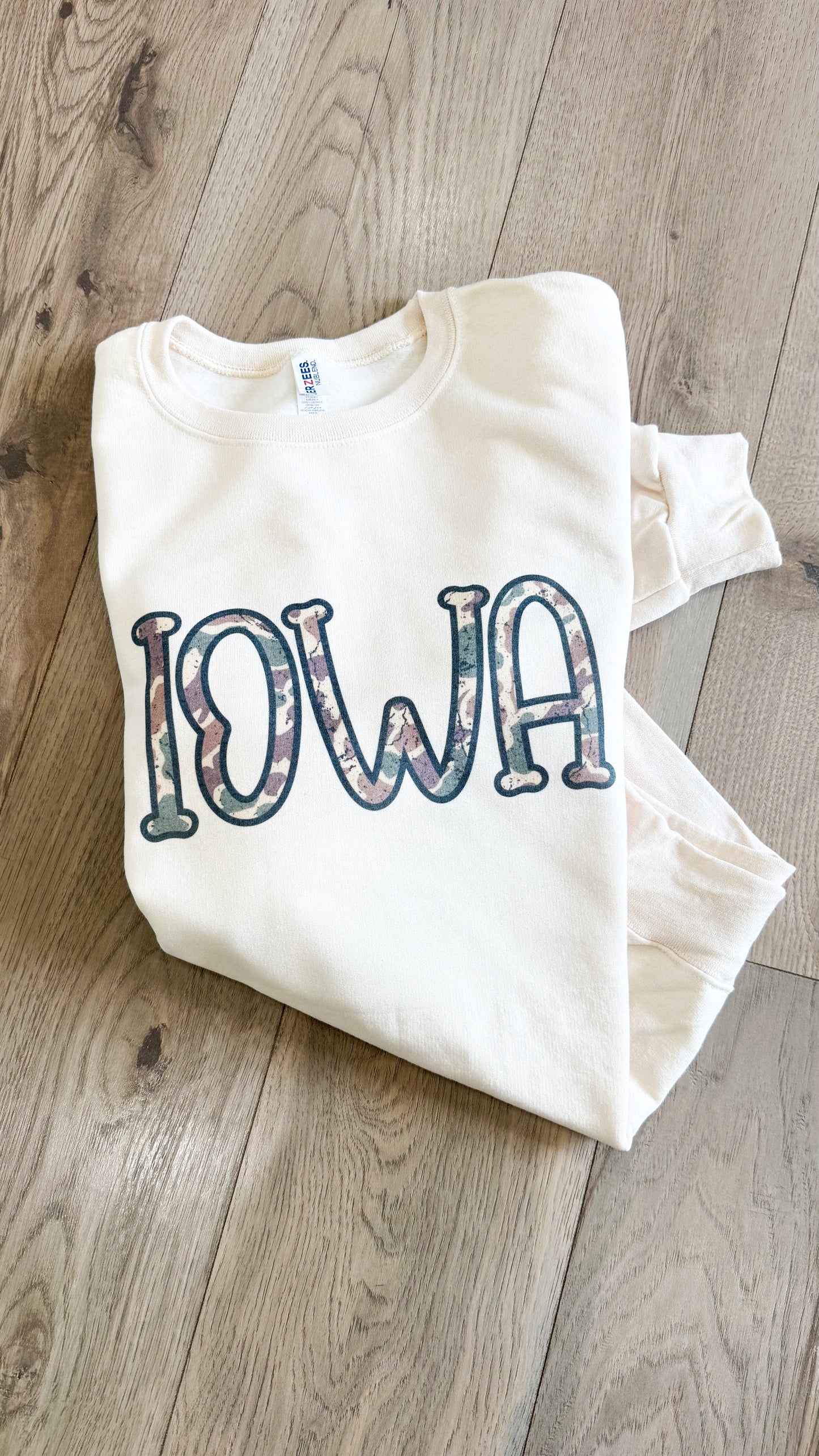 Camo Iowa Graphic