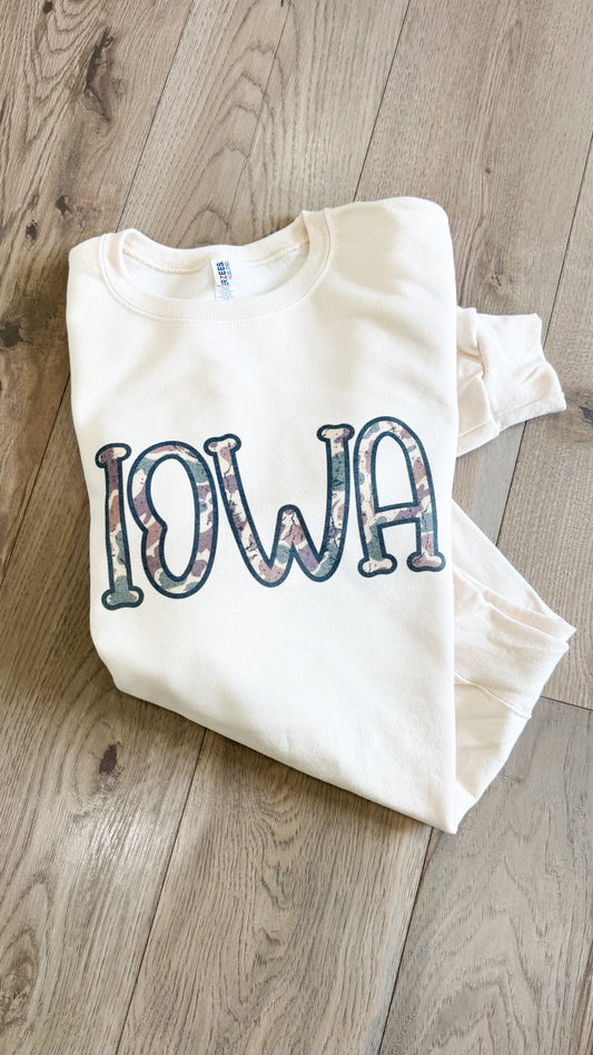 Camo Iowa Graphic