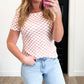 Checkered Short Sleeve