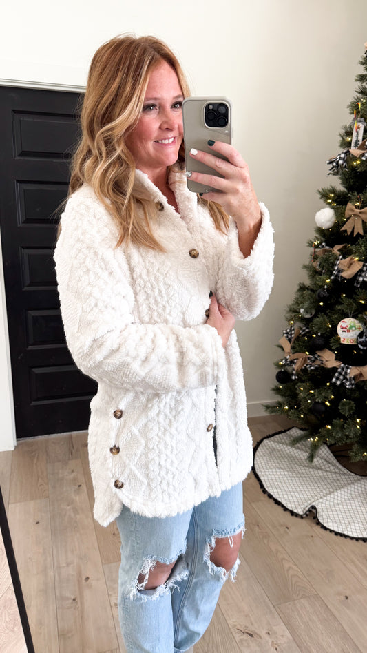 Detailed Sherpa Jacket