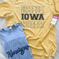 Iowa Iowa Iowa Short Sleeve Graphic