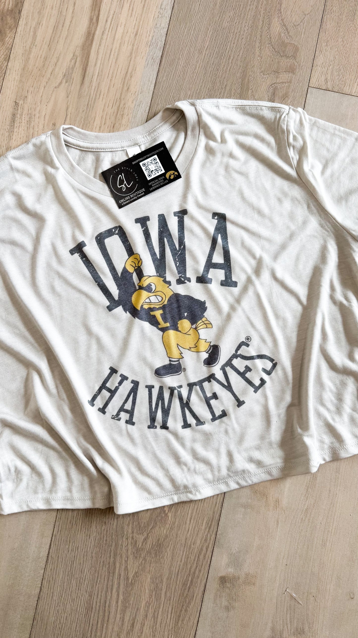 Herky Vintage Crop/Waistlength Tee