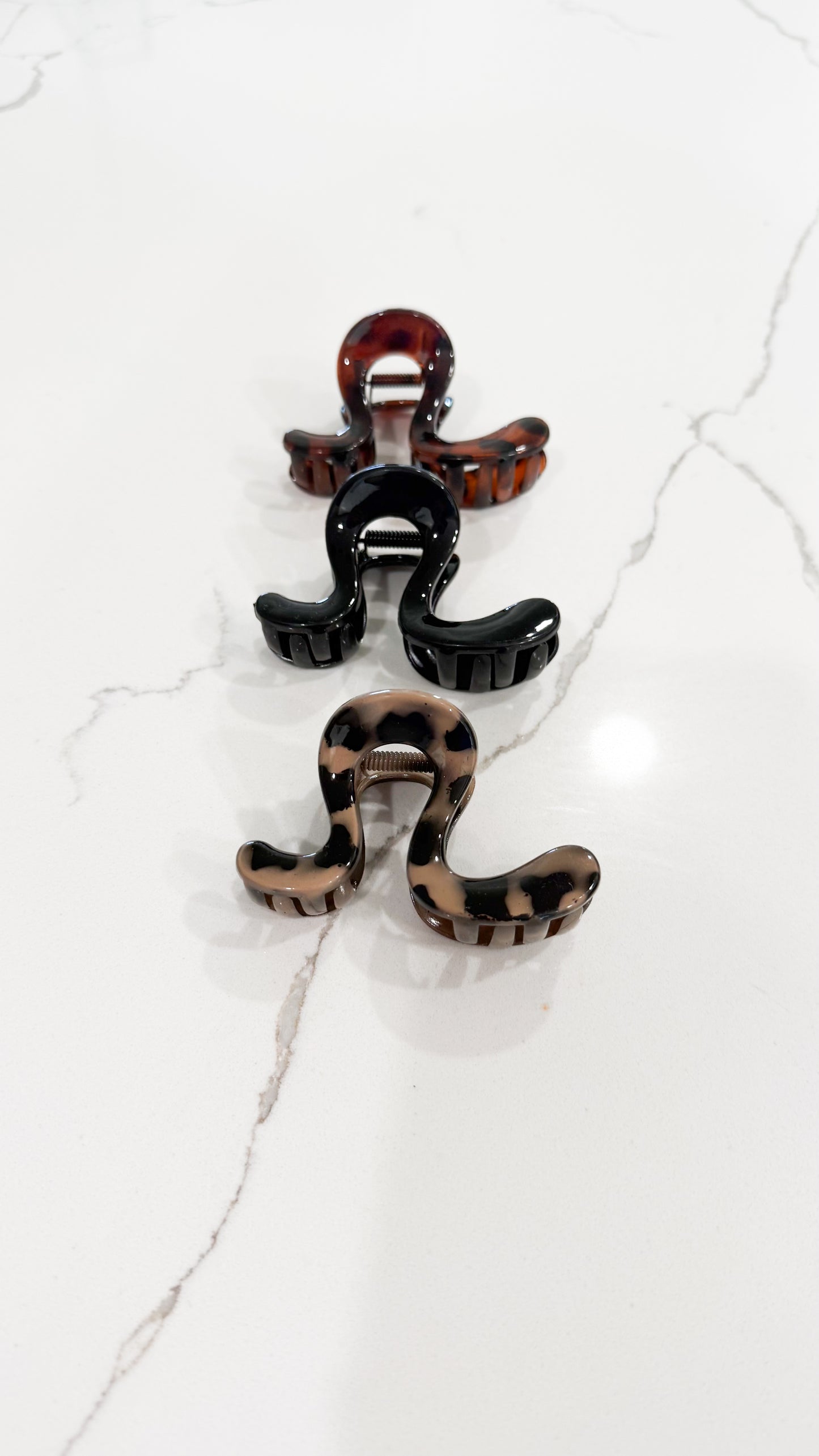 3 Piece Wave Hair Clips