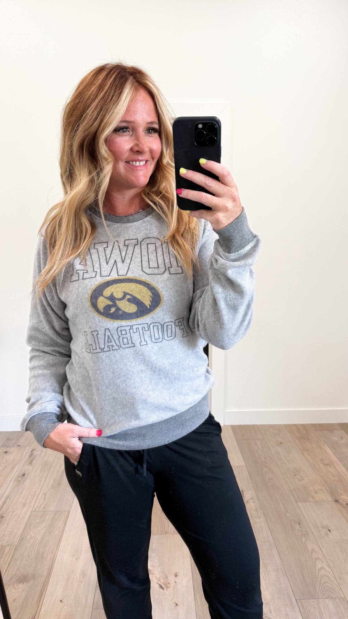 Inside Out Iowa Football Pullover
