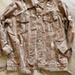 Washed Distressed Jean Jacket