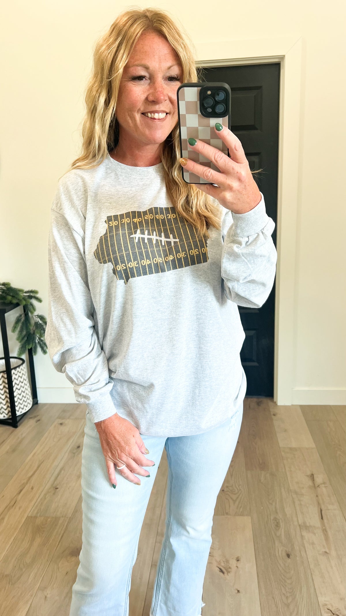 State of Iowa Football Long Sleeve