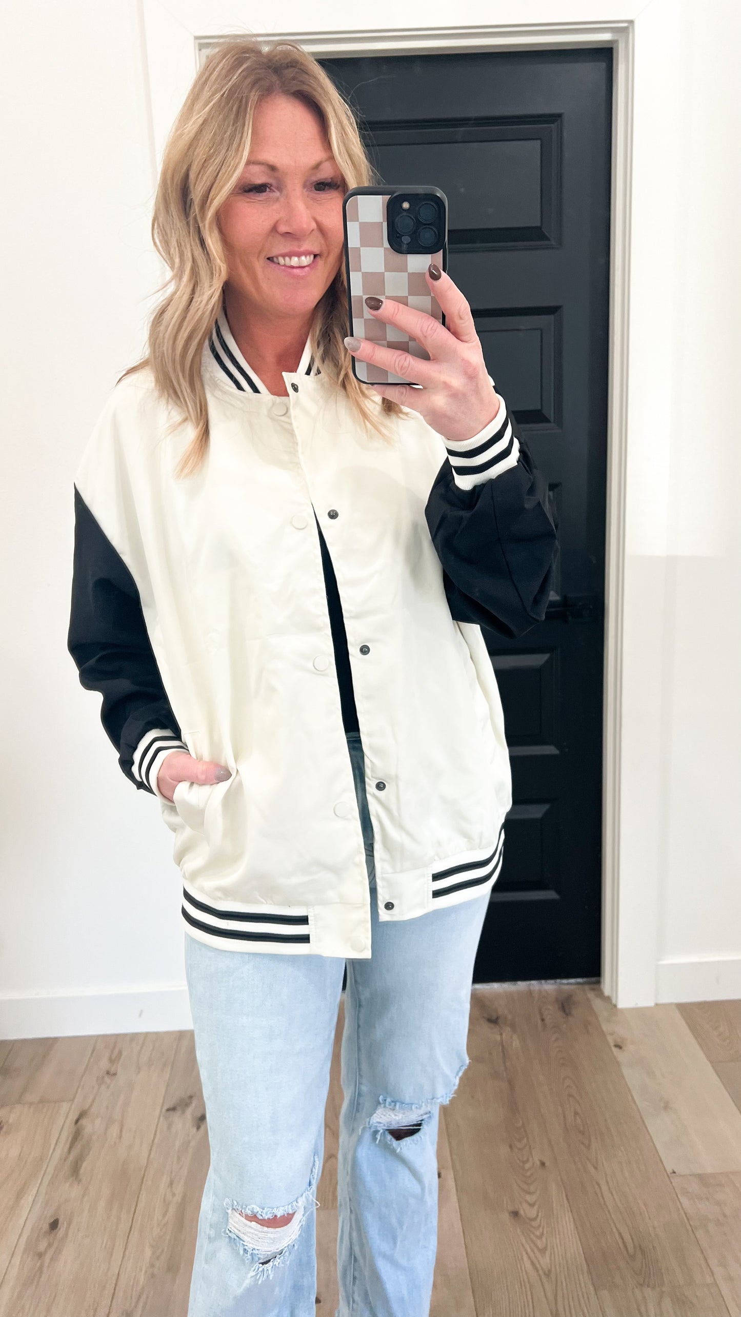 Trendy Bomber Jacket