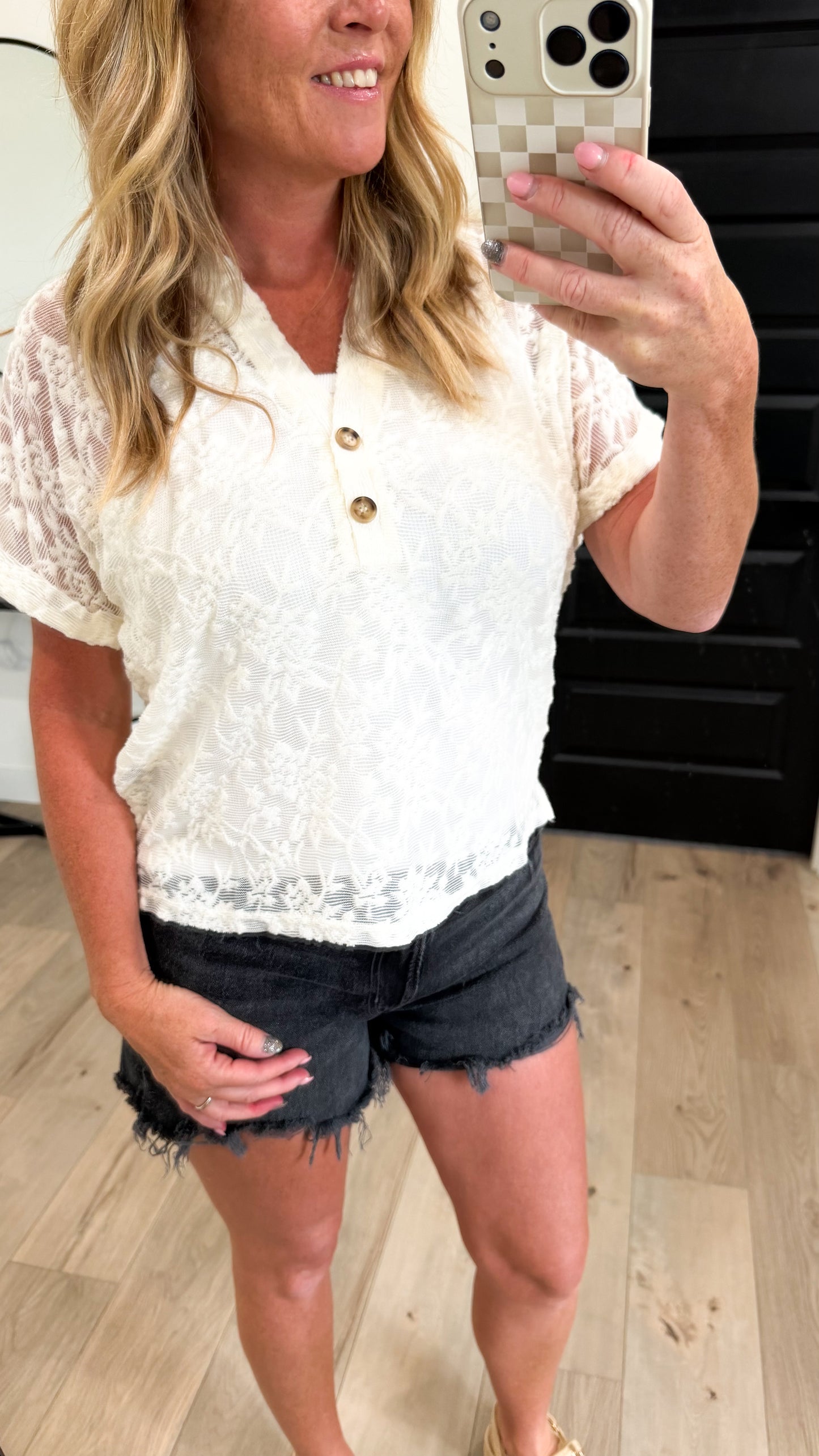 Lace Short Sleeve