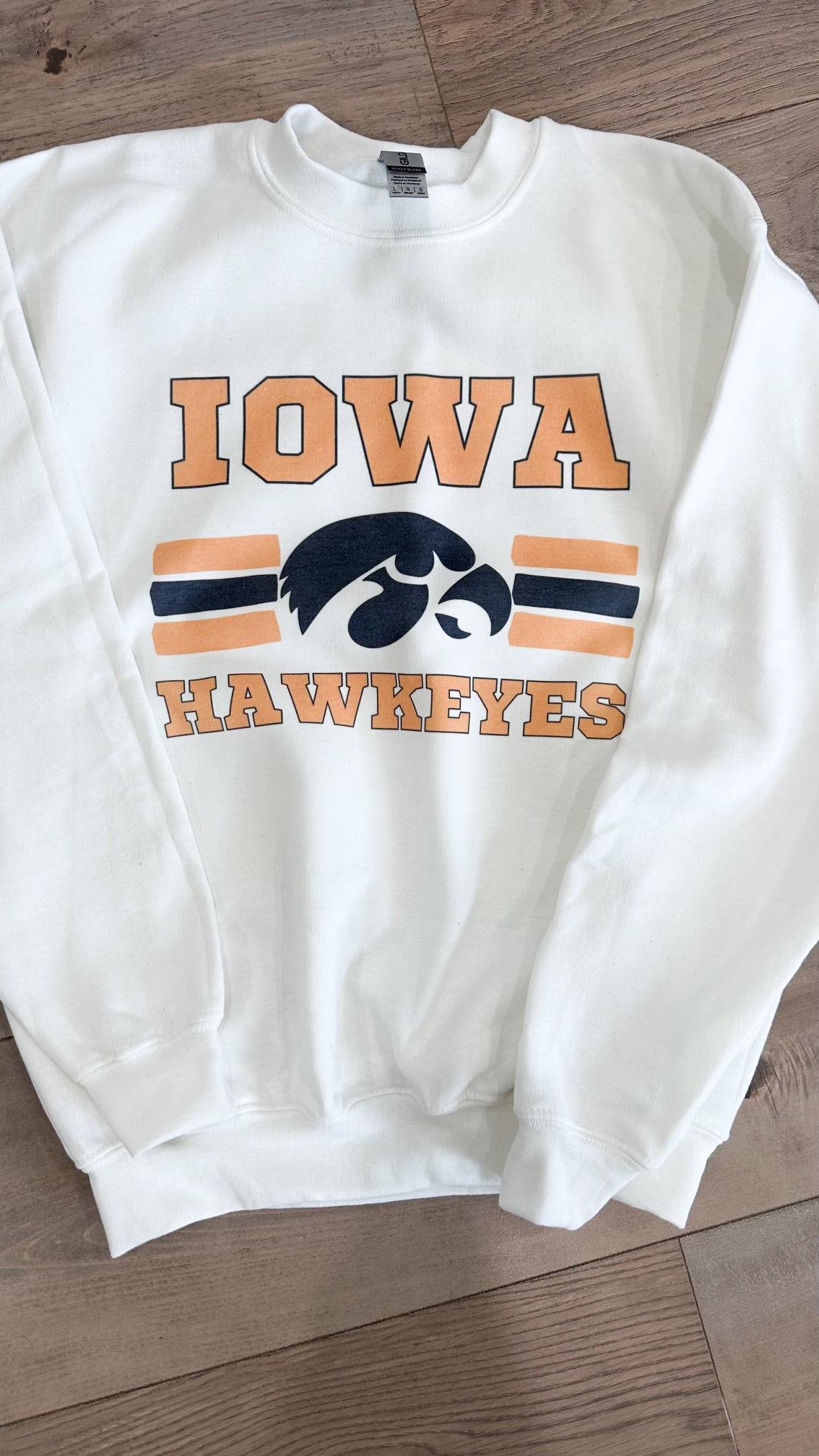 Iowa Hawkeyes YOUTH Crew Neck