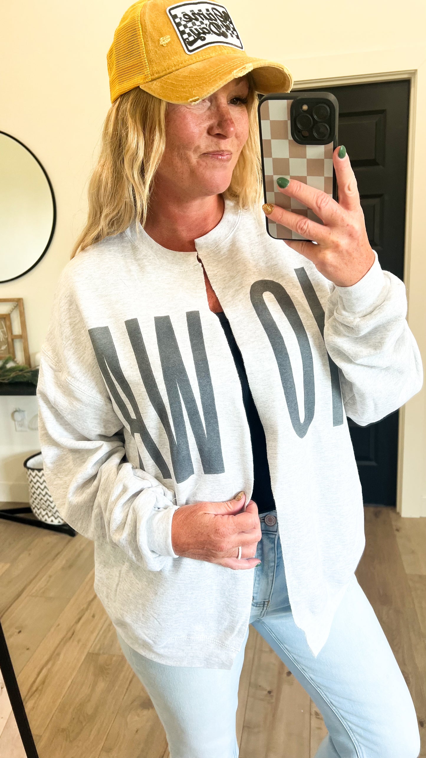 Hand Cut IOWA Cardigan
