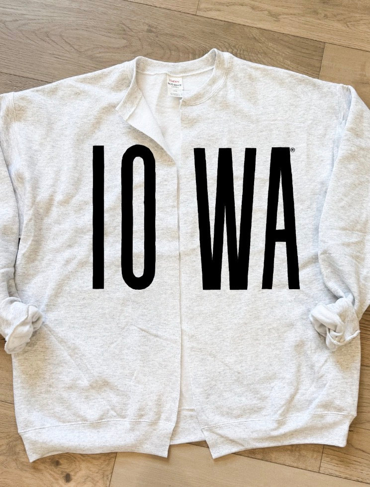 Hand Cut IOWA Cardigan