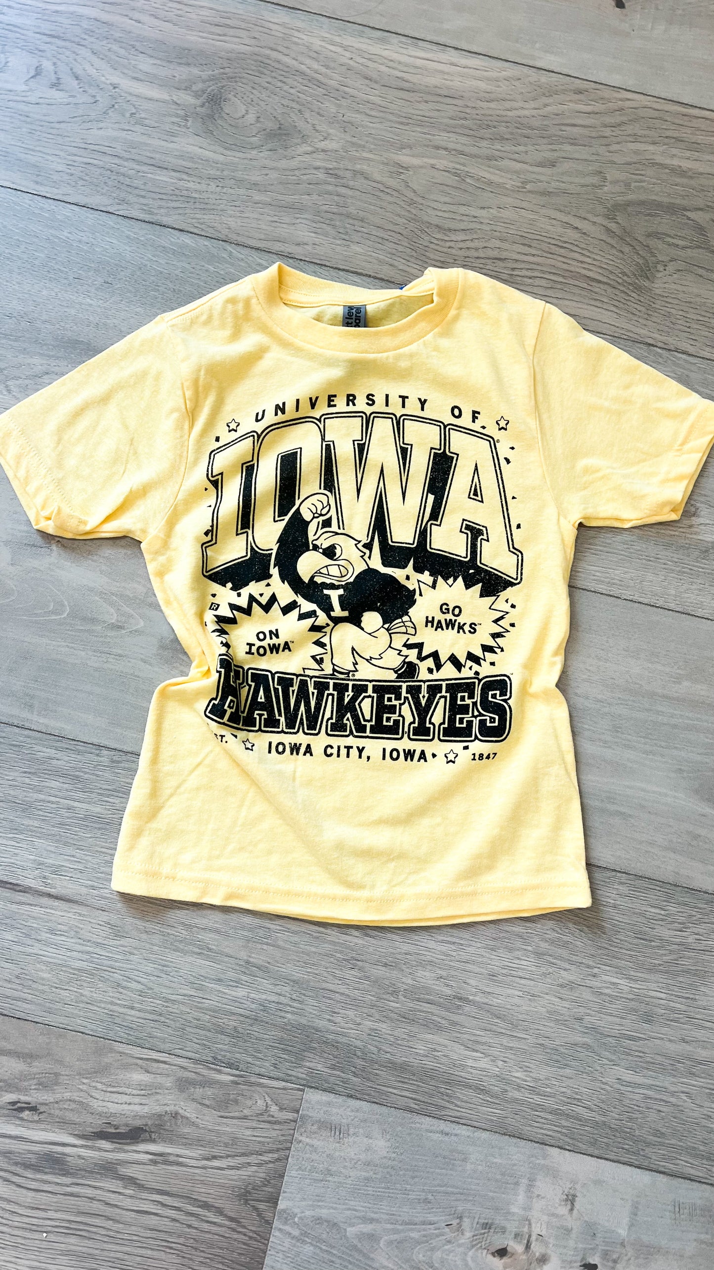 Raygun YOUTH University of Iowa Graphic Tee