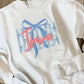 YOUTH Iowa Bow Tee/Crew