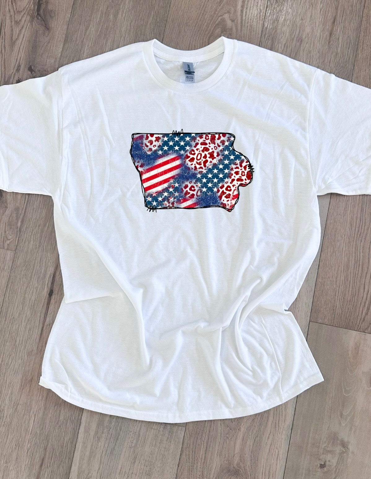 4th Of July State Graphic
