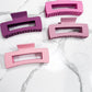 4 Piece SPRING Open Square Hair Clips