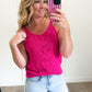 V Neck Knit Tank