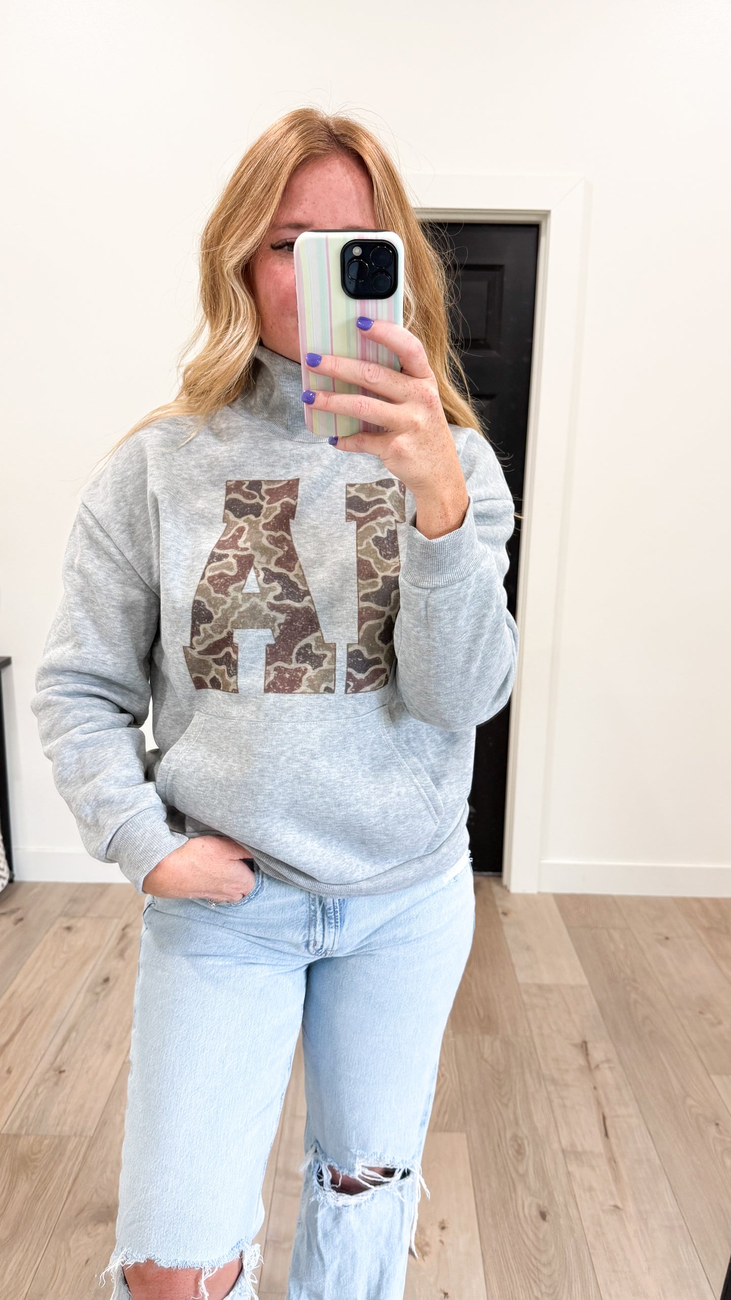 Camo IA Mock Neck