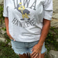 Heathered Iowa Hawkeyes Herky Graphic