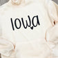 Iowa Heart Mock Neck