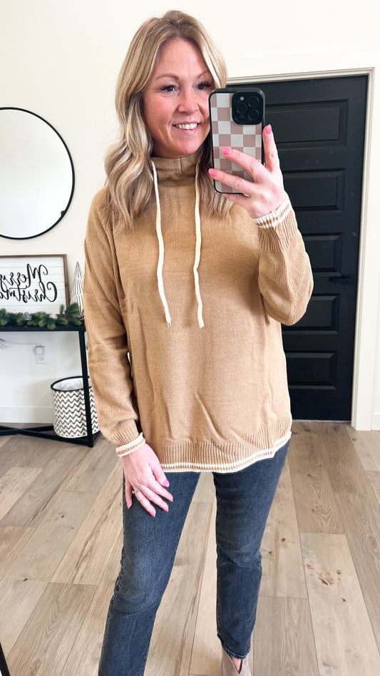Hooded Sweater Pullover