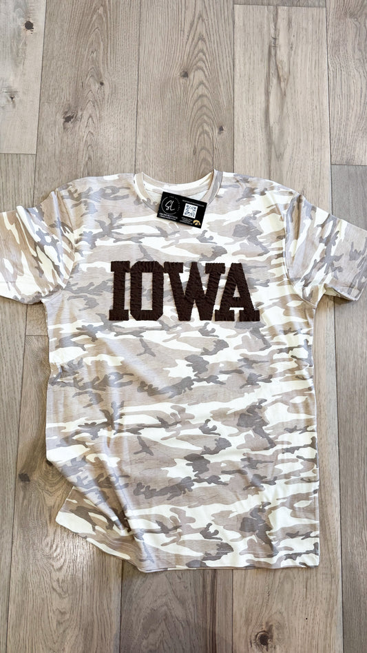PUFF Camo Iowa Graphic