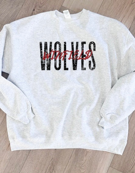 Winfield Wolves Double Print Graphic