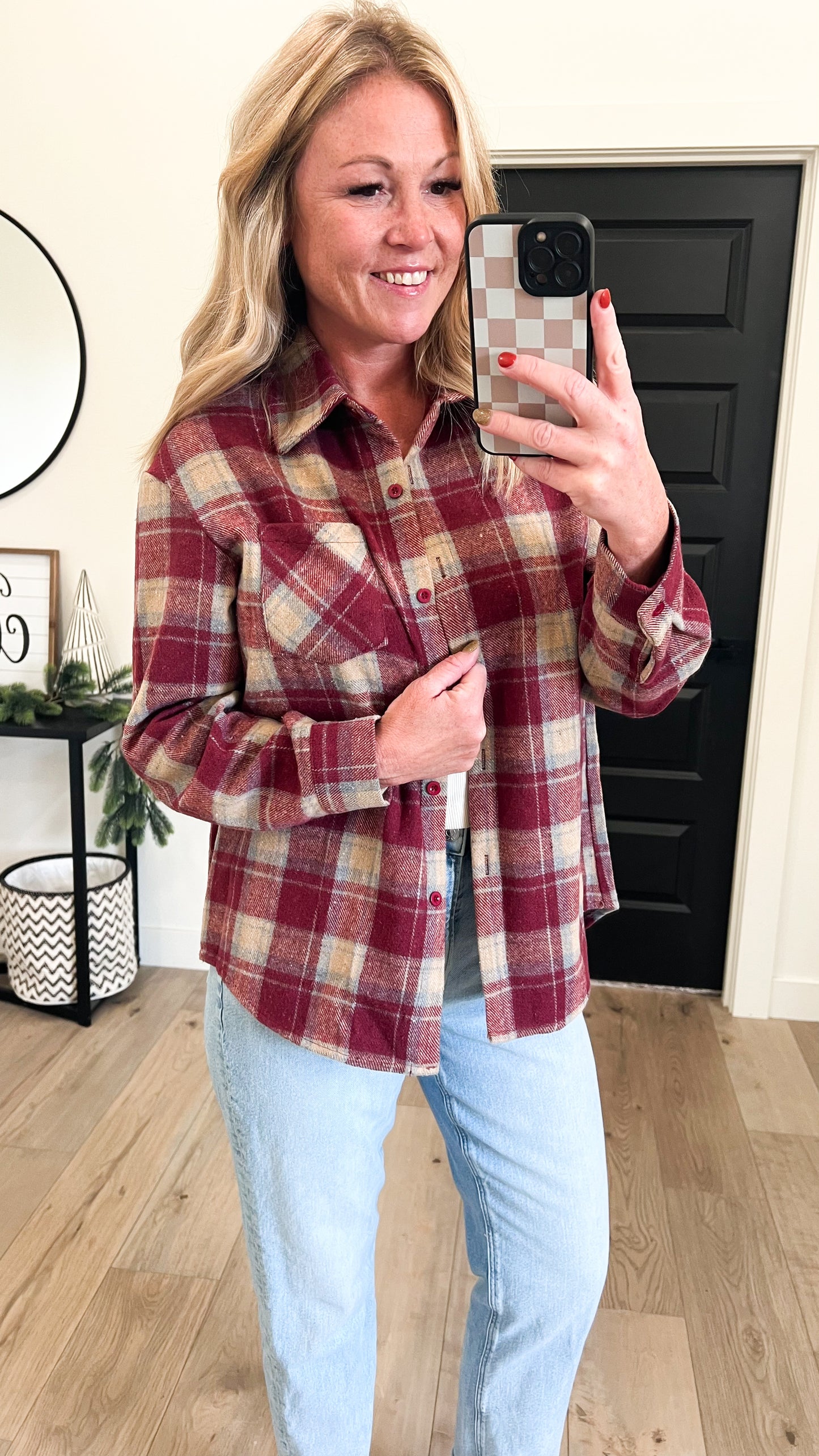 Plaid Button Down Flannel