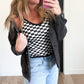 Checkered Layering Cami