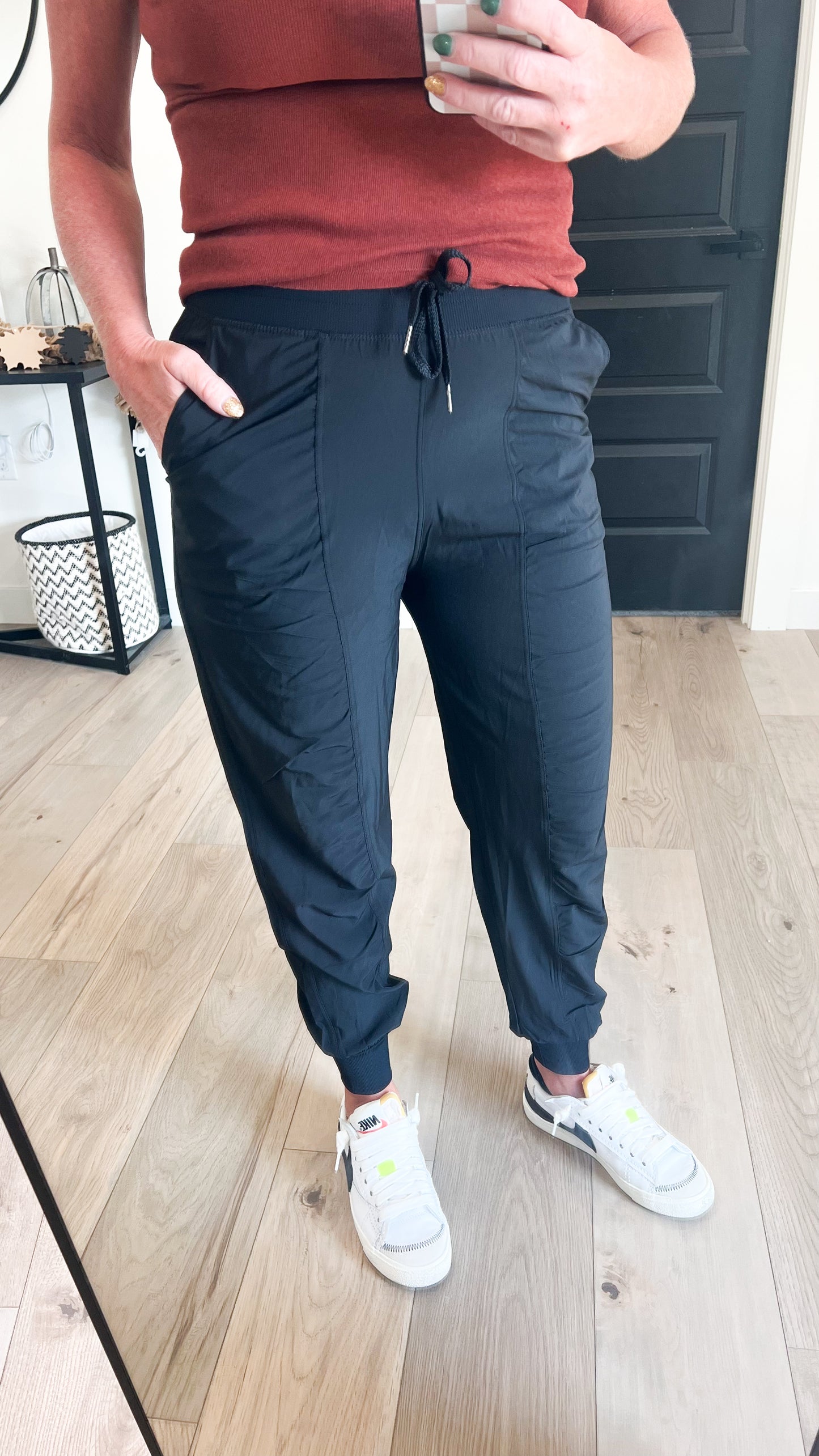 Pleated Joggers