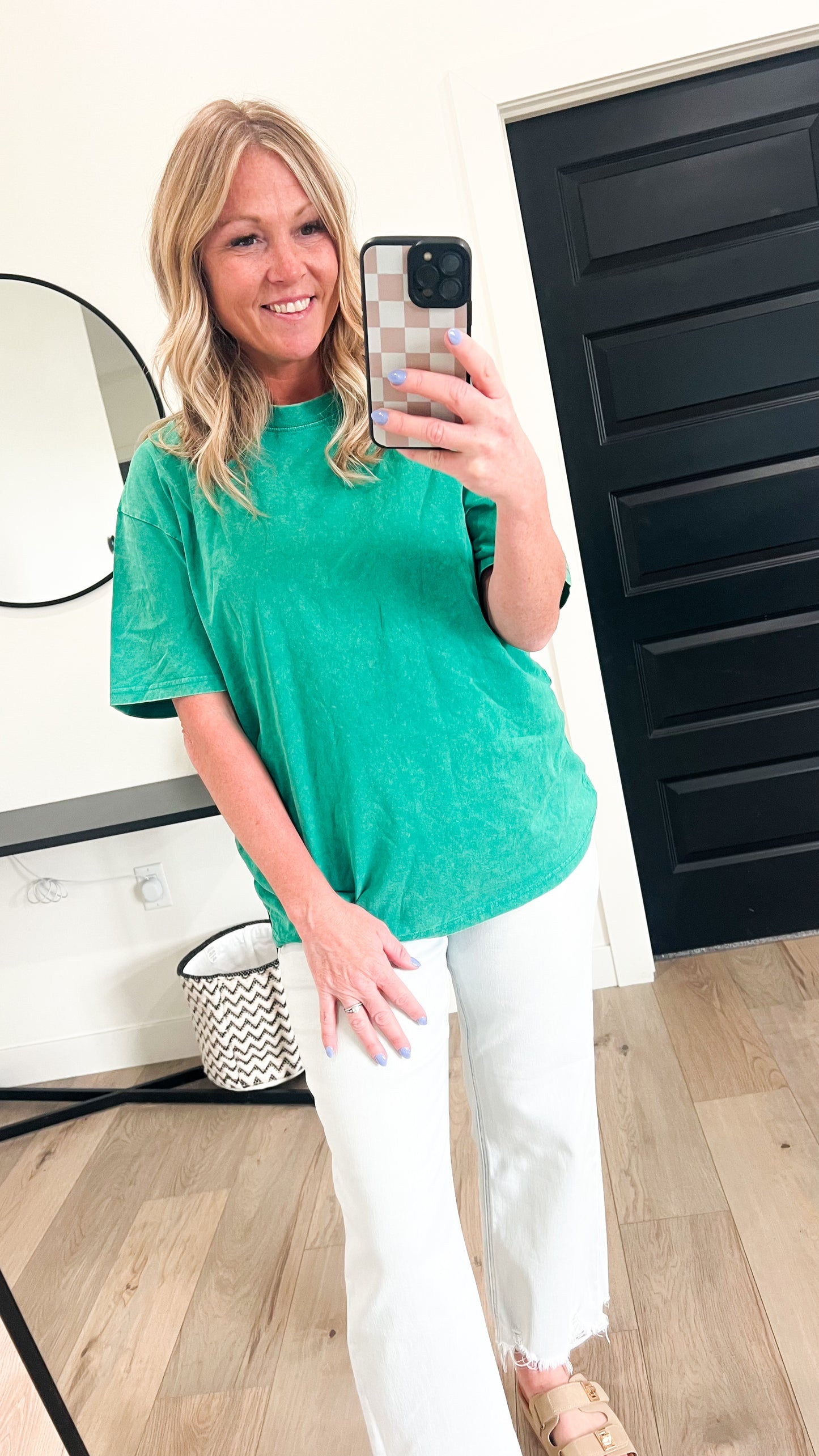 Washed Cotton Tee