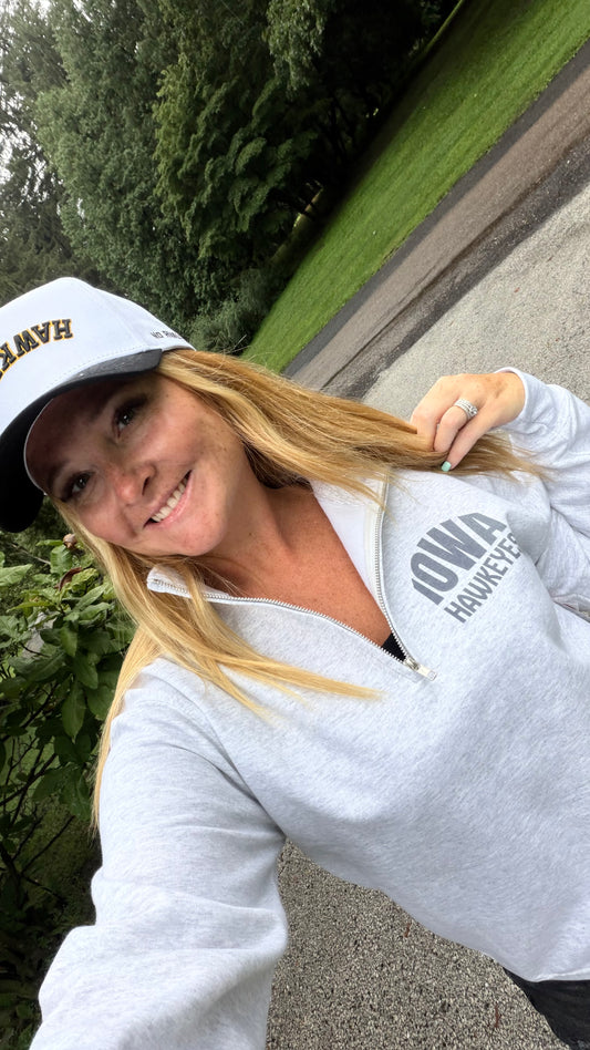 IOWA Hawkeyes Half Zip