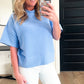 Ribbed Banded Top