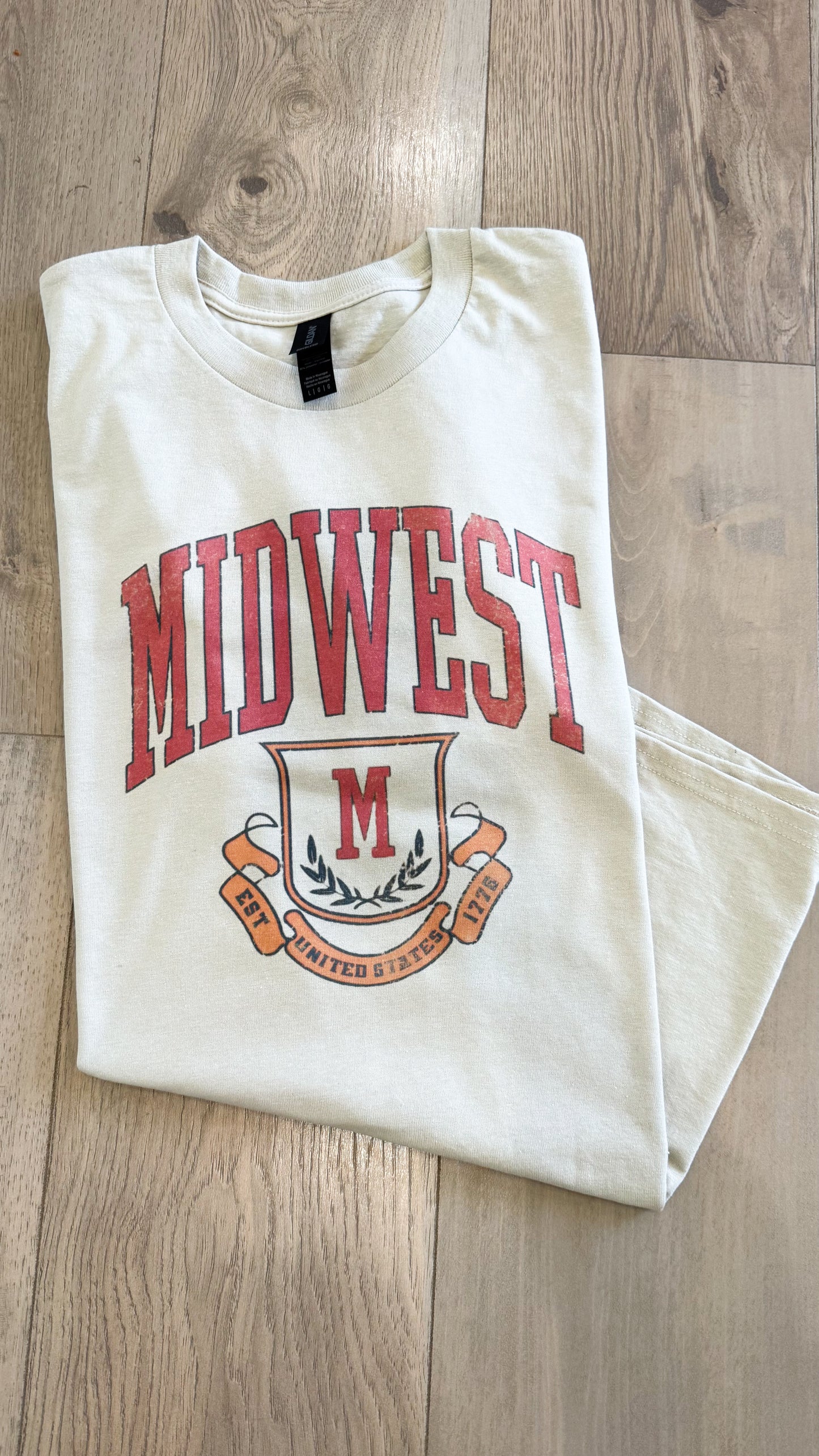 Vintage Midwest Tee/Crew
