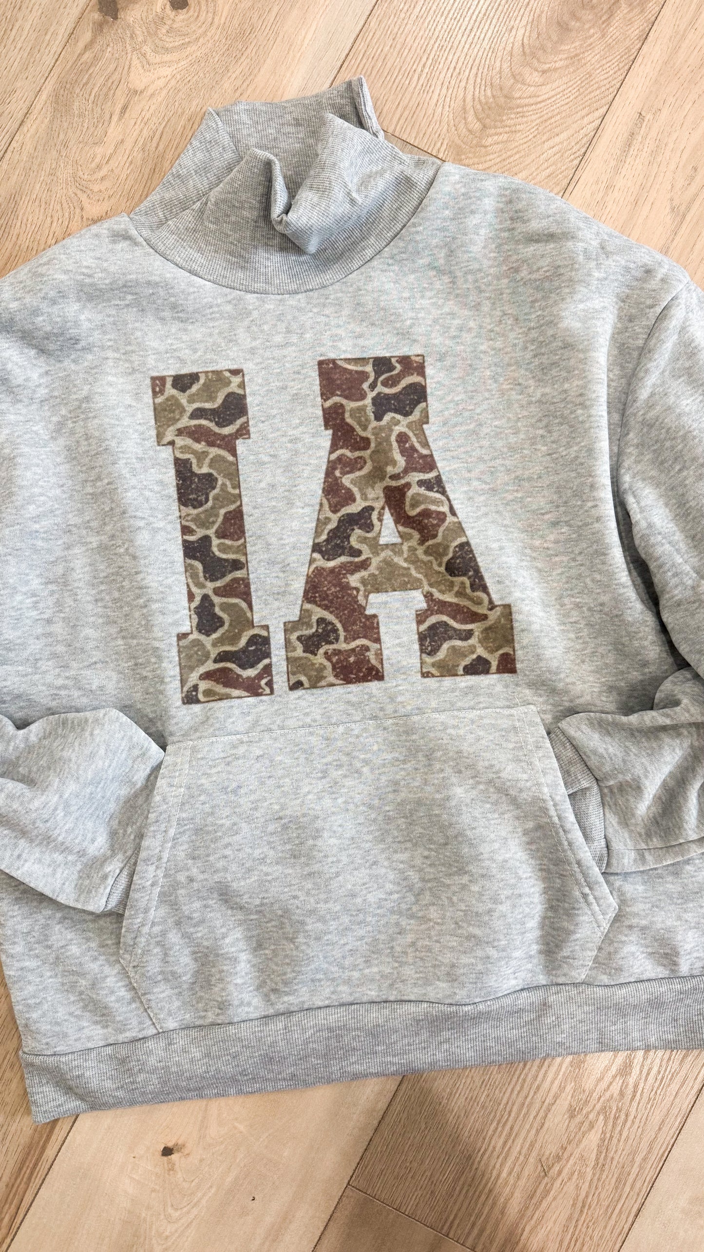 Camo IA Mock Neck