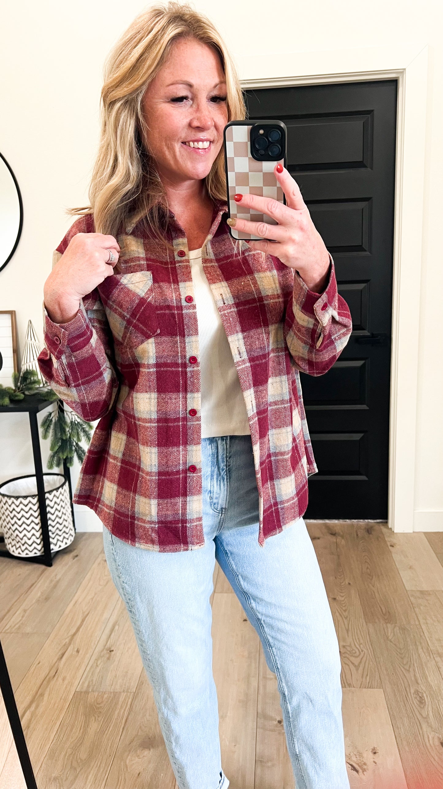 Plaid Button Down Flannel