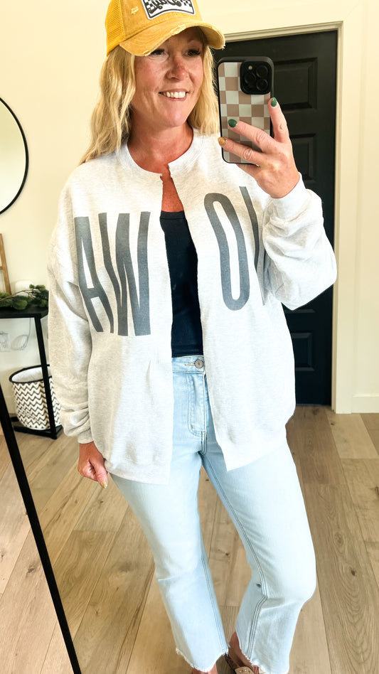 Hand Cut IOWA Cardigan