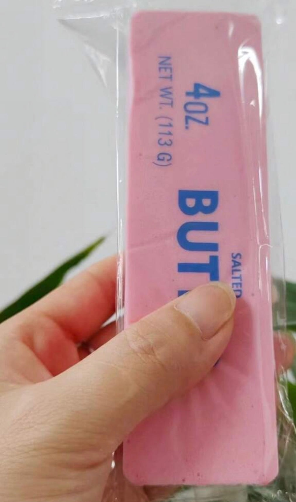 Full Size Pink Butter Squishy