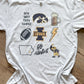 Retro Trendy Iowa Graphic