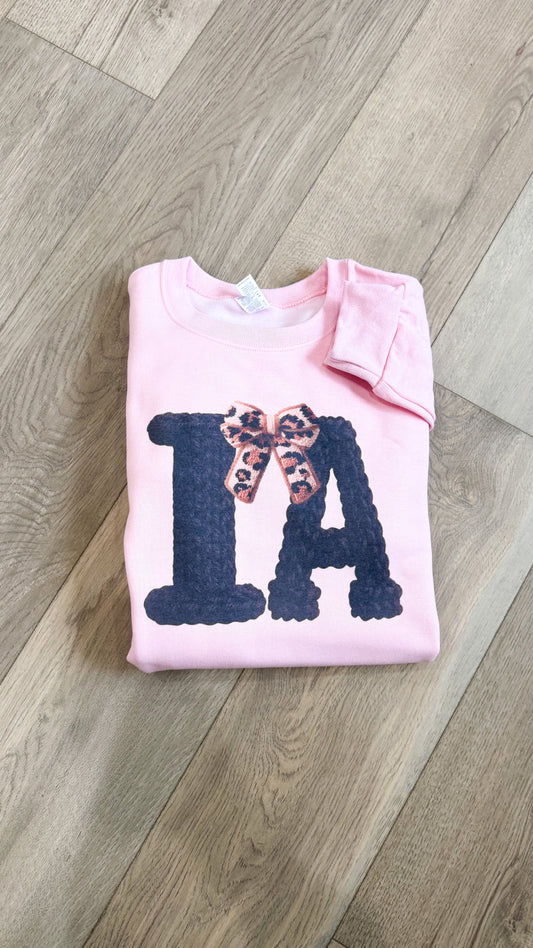 IA Yarn Bow Tee/Crew