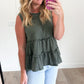 Ruffle Trim Tank